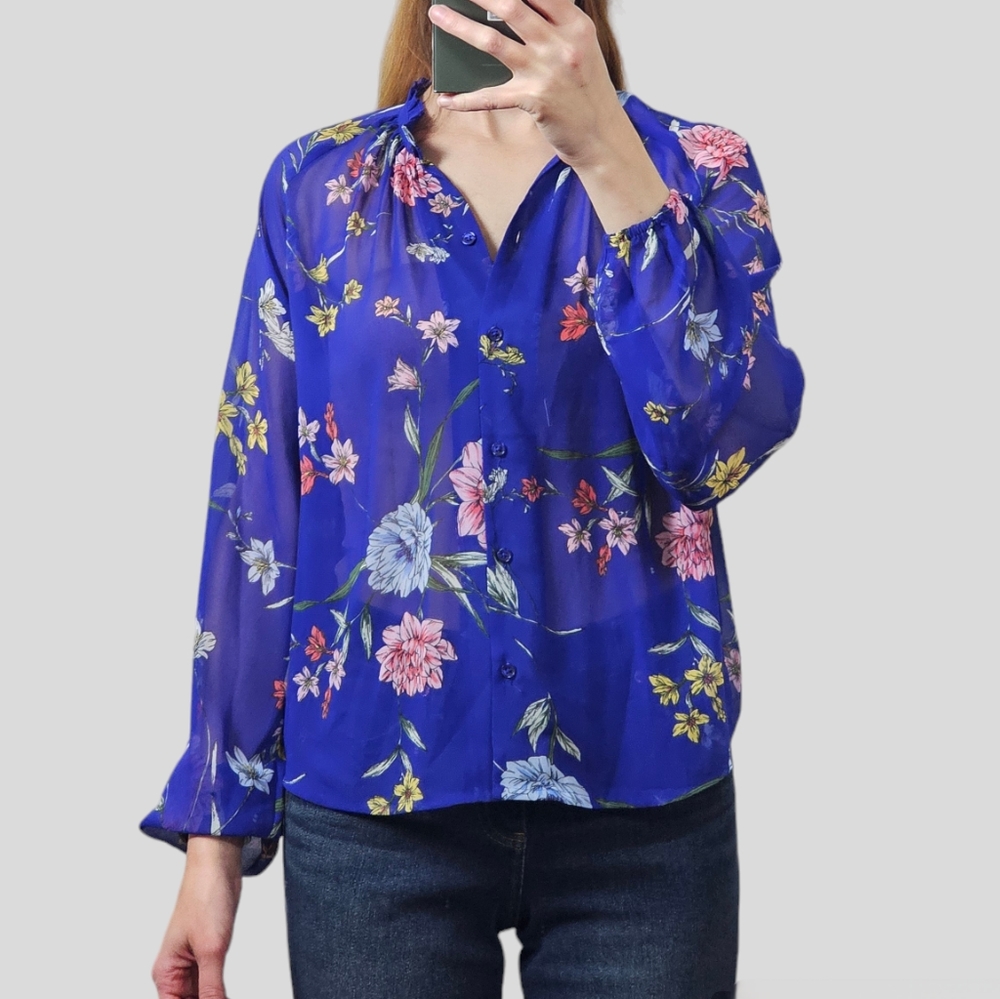 Express Floral Blouse XS